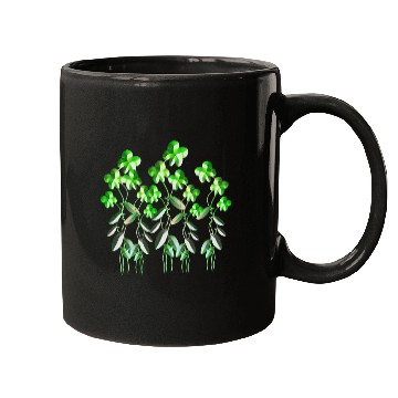 Discover green flowers icon glitter plants Mugs