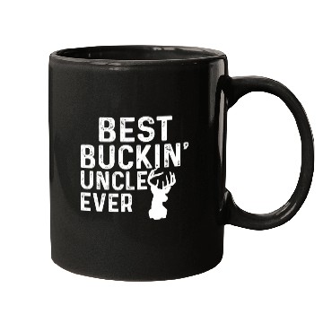 Discover Best Buckin' Uncle Ever Deer Hunters Mugs