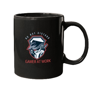 Discover Do Not Disturb Gamer At Work-Gaming Lover Mugs