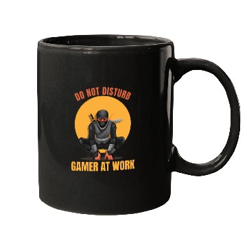 Discover Do Not Disturb Gamer At Work-Gaming Lover Mugs