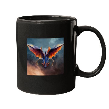 Discover Mike Anton flying sorcerer dragon avatar Mugs