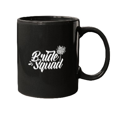 Discover Bride Squad Wedding Bachelorette Party Cute Mugs