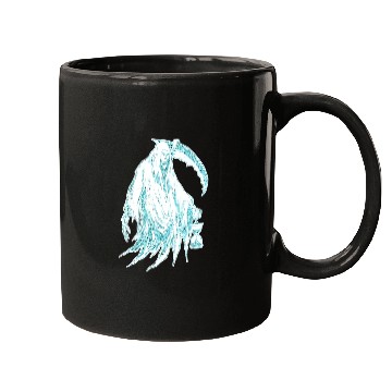 Discover Funny Haloween Green Grim Reaper Costume Mugs