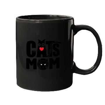 Discover Cat Mom Mugs