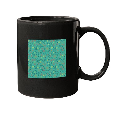 Discover Snowflakes Pattern Colorful Mugs