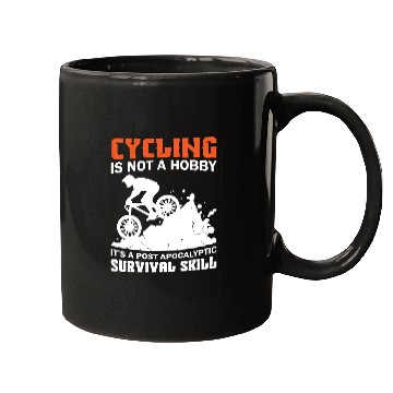 Discover Cycling A Survival Skill Mugs