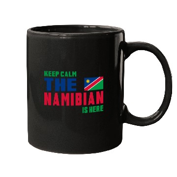 Discover Keep Calm Namibia flag design Mugs