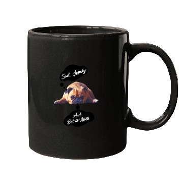 Discover Sad Lonely And Bad At Math, Funny styles, Mugs
