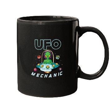 Discover Alien Extraterrestrial Area 51 UFO Space Geek Gift Mugs