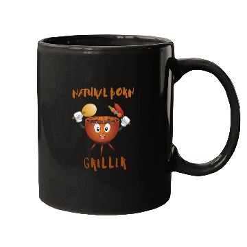Discover Natural Born Griller Mugs