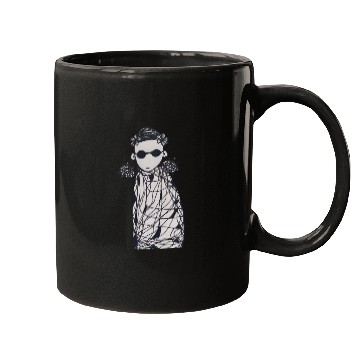 Discover Black flowers ,earrings and sunglasses. Mugs