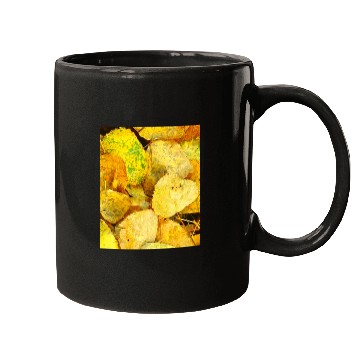 Discover Autumn is coming flowers green orange yellow Great Mugs