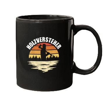 Discover Woodman, Forest Worker, Lumberjack Mugs