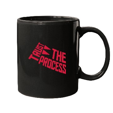 Discover trust the process quote Mugs