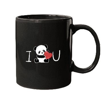 Discover i love you panda valentines day Mugs