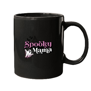 Discover Spooky Mama Halloween Ghost Mugs