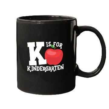 Discover K Is For Kindergarten Teacher Back To School Mugs