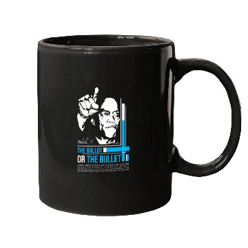 Discover MALCOLM X inspiration quote Mugs