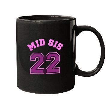 Discover Mid Sis 2022 Middle Sister Baby Birth Child Mugs