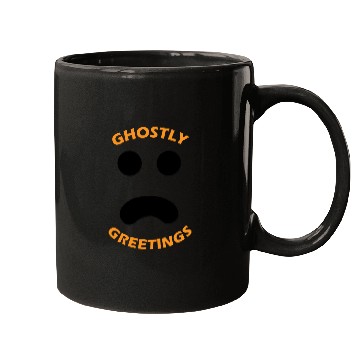 Discover Ghostly Greetings, Halloween Ghostly Greetings Mugs