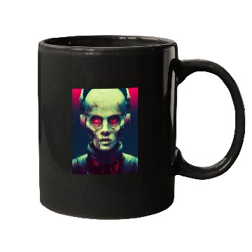 Discover Zombie Cyberpunk Mugs