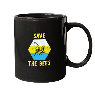 Discover Save The Bees Retro Vintage Pullover Mugs