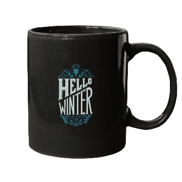 Discover hello winter Mugs