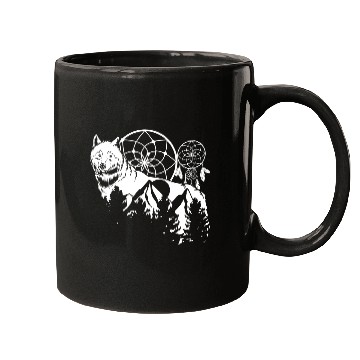 Discover Wolf Mugs