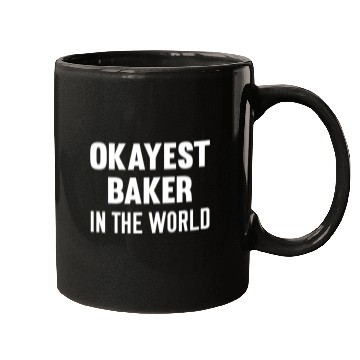Discover Womens Okayest Baker In The World Cooking Mugs