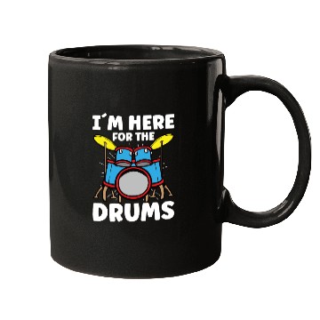 Discover Drummer Drums Music Drum Set Drumming Mugs