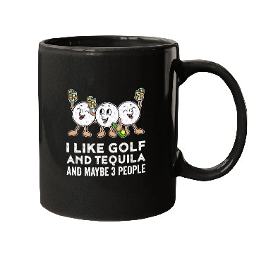 Discover I Like Golf And Tequila Funny Golf Gift Mugs