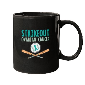 Discover Funny Baseball Lover For Teal Ribbon Awareness Mugs