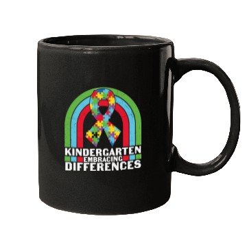Discover Kindergarten Embracing Differences Mugs