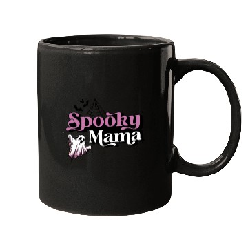Discover Cute Spooky Mama Halloween Mom Mugs