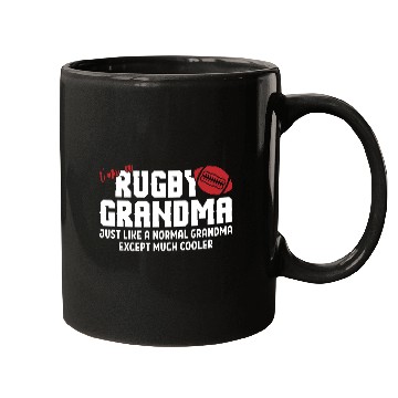 Discover Rugby Grandma Mugs