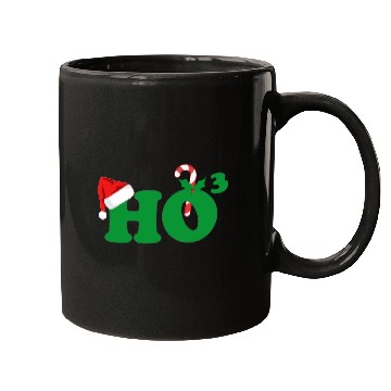 Discover Ho Ho Ho Cubed Christmas Math Mugs
