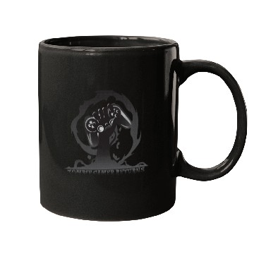 Discover Zombie gamer returns - funny saying Mugs