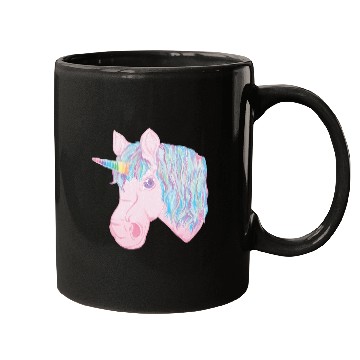 Discover kawaii rainbow unicorn Mugs