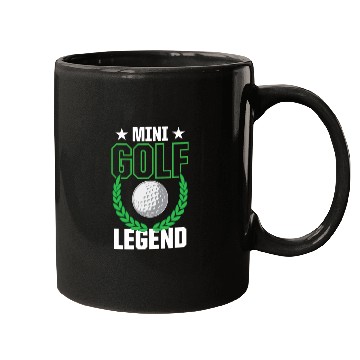 Discover Funny Goofy Mini Golf Quotes Putt Putt Legend Mugs