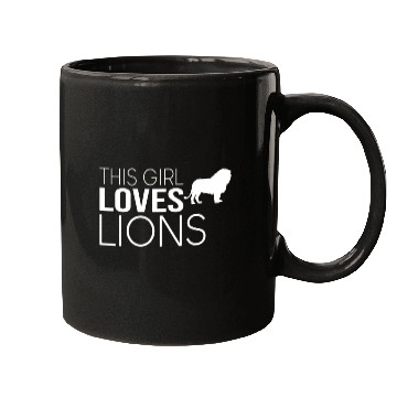Discover girl lion saying Mugs