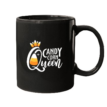 Discover Candy Corn Queen Funny Halloween Costume Gift Mugs