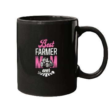Discover Farming Farmer Mom Mother Tractor Mugs