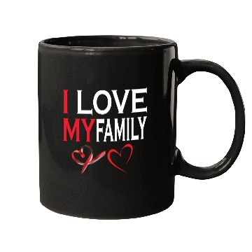 Discover i love my family Mugs