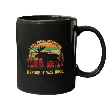 Discover I Was Social Distancing Before It Was Cool Lover Mugs