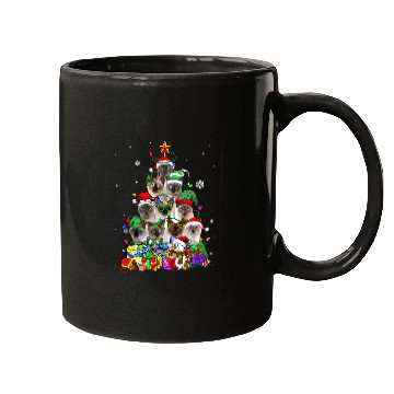Discover Cat Lover Funny Siamese Tree Christmas Light Mugs