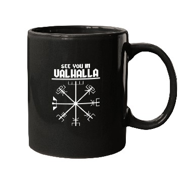Discover See you in Valhalla Viking Mugs