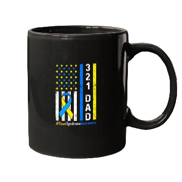 Discover 321 Dad Down Syndrome Awareness Mugs