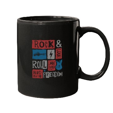 Discover rock music guitar player Mugs