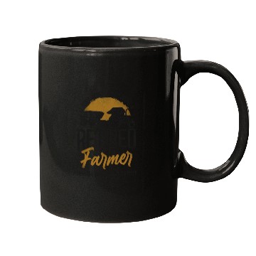 Discover Farming Farmer Retired Tractor Mugs