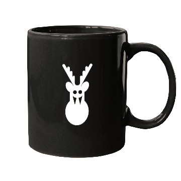 Discover Ghost White Deer Mugs